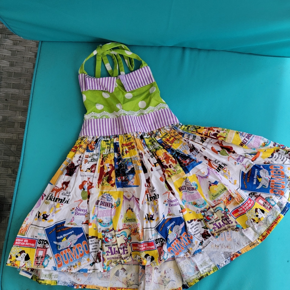 Custom made Dumbo dress with bloomers